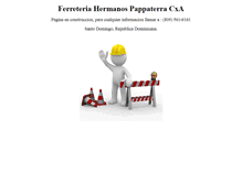 Tablet Screenshot of ferreteriapappaterra.com